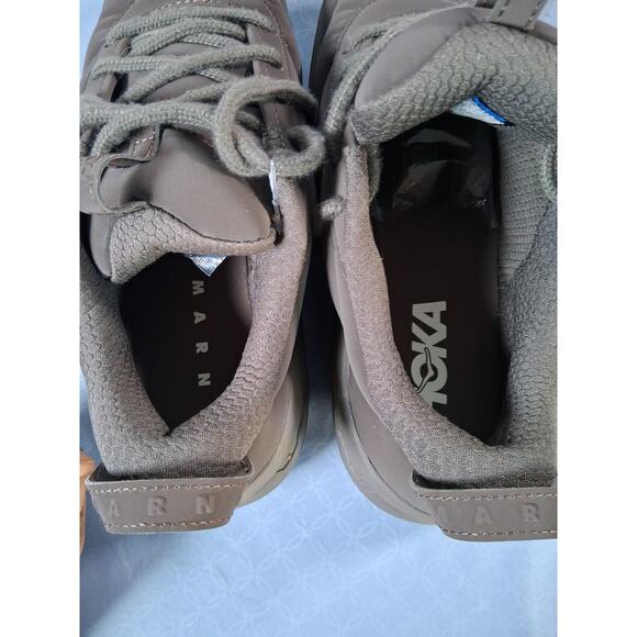 Marni x Hoka Bondi B3LS Bracken Brown Pack Sneakers Unisex Mens 9 Womens 10 BAG main image 6